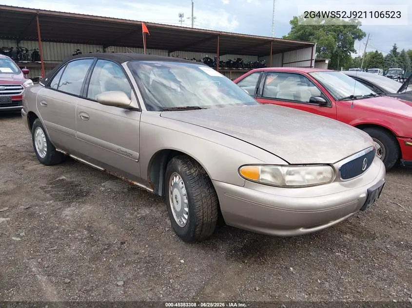 2002 Buick Century Custom VIN: 2G4WS52J921106523 Lot: 45383308