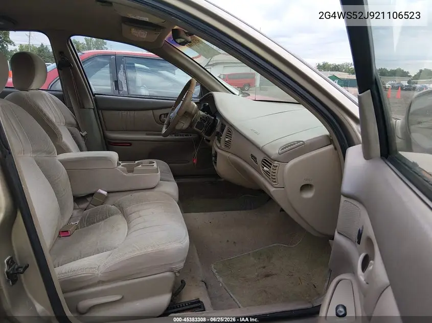2002 Buick Century Custom VIN: 2G4WS52J921106523 Lot: 45383308