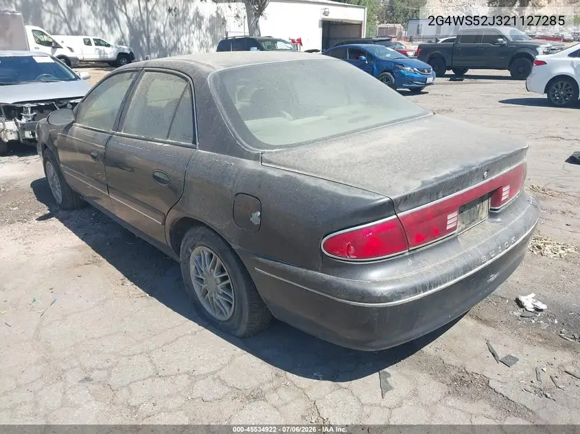 2002 Buick Century Custom VIN: 2G4WS52J321127285 Lot: 45534922