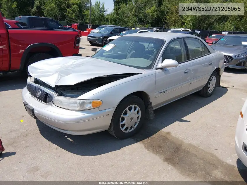 2002 Buick Century Custom VIN: 2G4WS52J721205065 Lot: 45659285