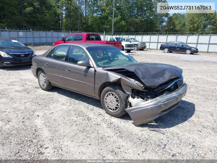 2003 Buick Century Custom VIN: 2G4WS52J731167063 Lot: 43123612
