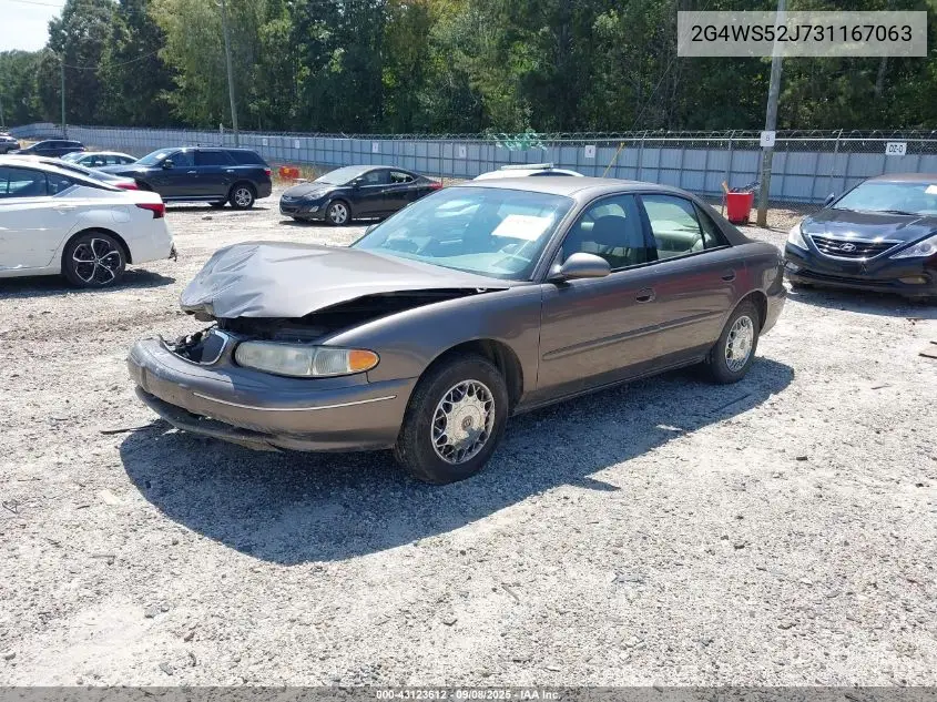 2003 Buick Century Custom VIN: 2G4WS52J731167063 Lot: 43123612