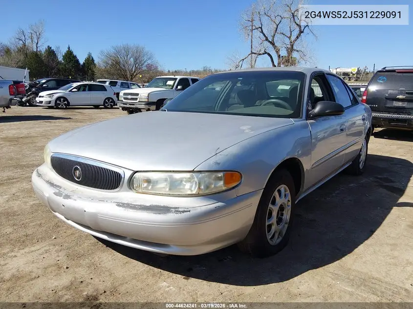 2003 Buick Century Custom VIN: 2G4WS52J531229091 Lot: 44624241