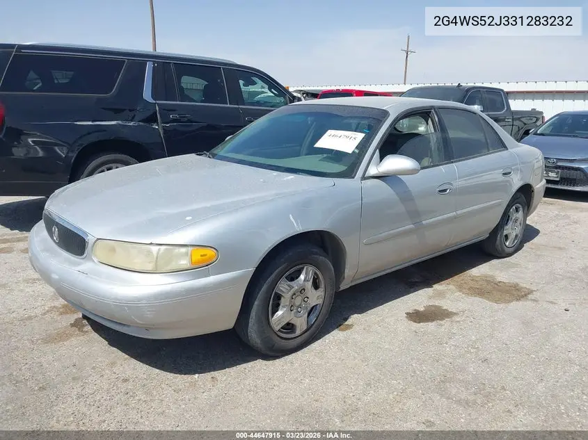 2003 Buick Century Custom VIN: 2G4WS52J331283232 Lot: 44647915