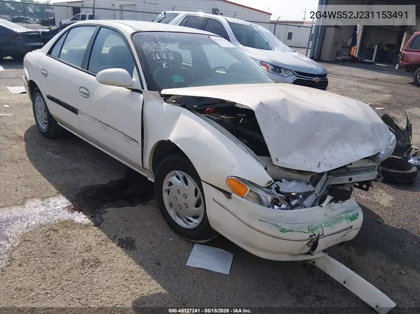 2003 Buick Century Custom VIN: 2G4WS52J231153491 Lot: 45127241