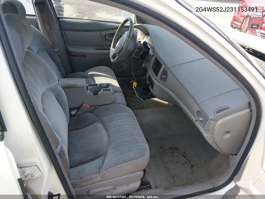 2003 Buick Century Custom VIN: 2G4WS52J231153491 Lot: 45127241
