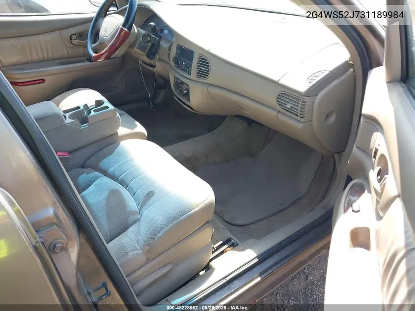 2003 Buick Century Custom VIN: 2G4WS52J731189984 Lot: 45228662