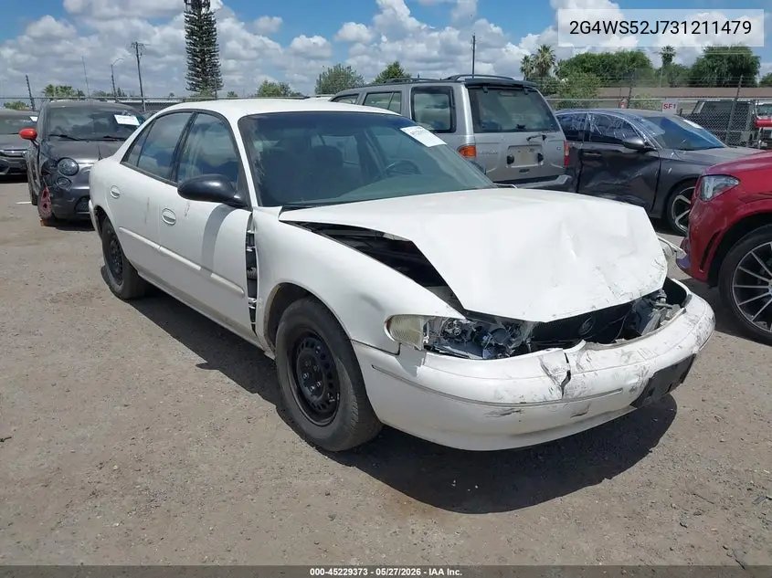 2003 Buick Century Custom VIN: 2G4WS52J731211479 Lot: 45229373