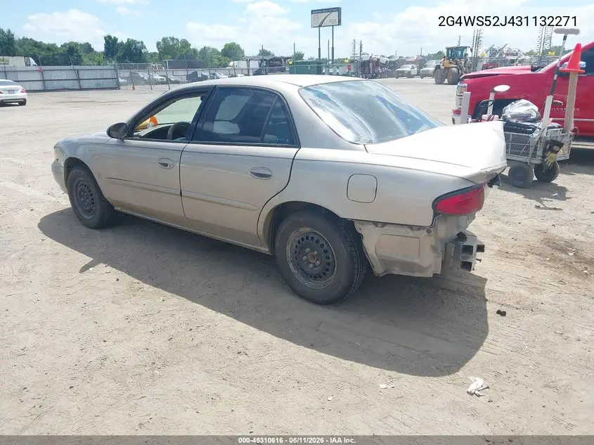 2003 Buick Century Custom VIN: 2G4WS52J431132271 Lot: 45310616