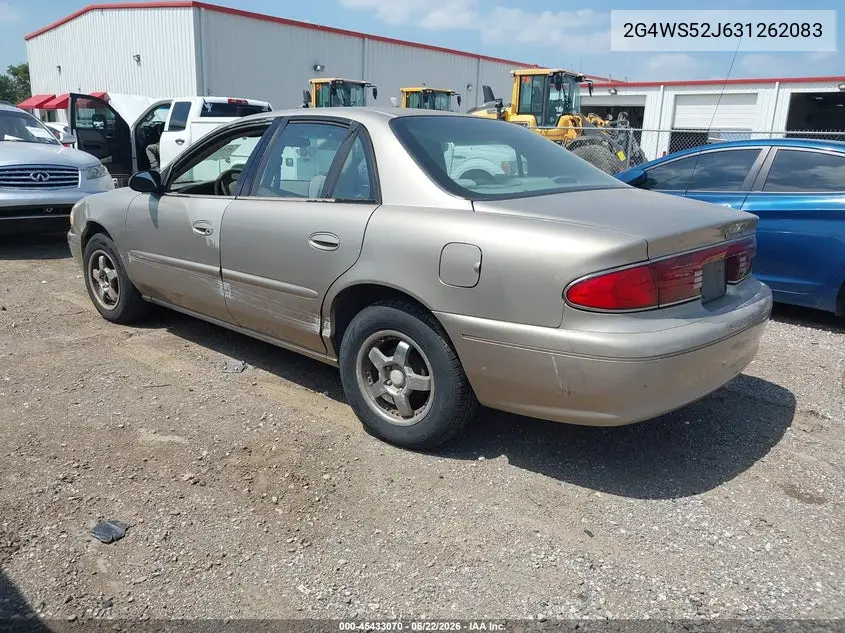 2003 Buick Century Custom VIN: 2G4WS52J631262083 Lot: 45433070