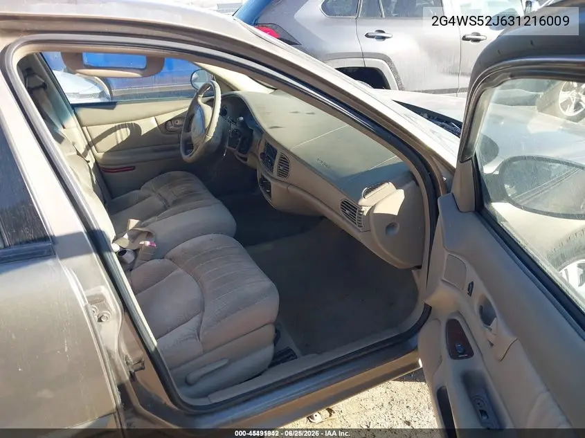 2003 Buick Century Custom VIN: 2G4WS52J631216009 Lot: 45491942