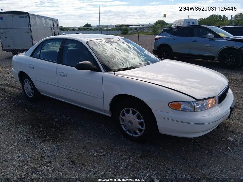 2003 Buick Century Custom VIN: 2G4WS52J031125446 Lot: 45527983