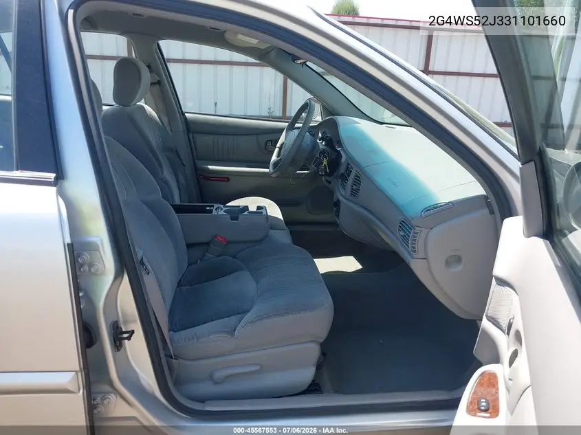 2003 Buick Century Custom VIN: 2G4WS52J331101660 Lot: 45567553