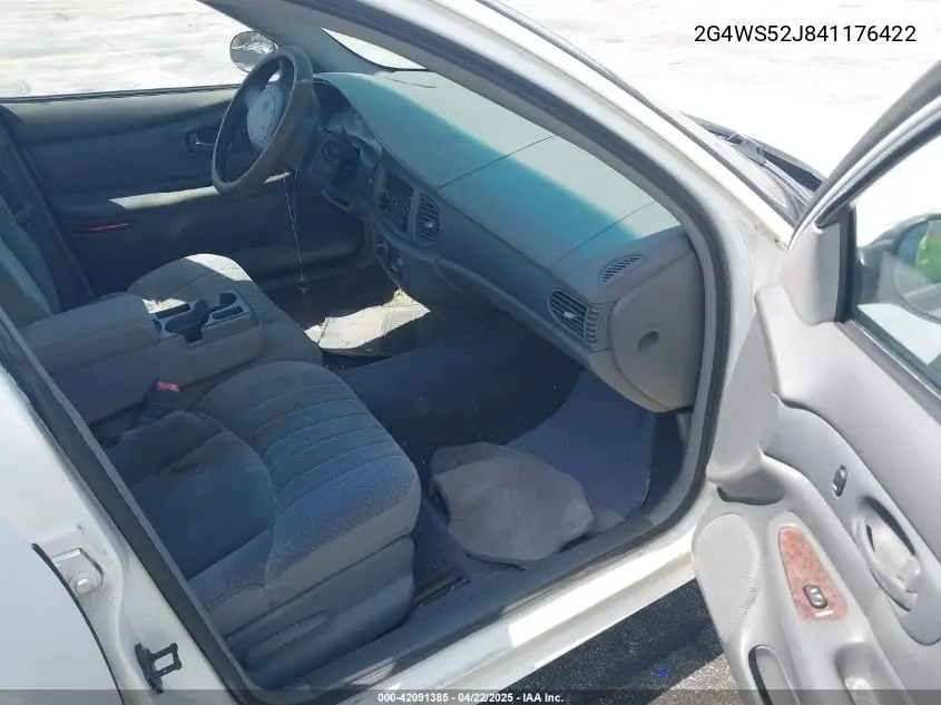 2004 Buick Century VIN: 2G4WS52J841176422 Lot: 42091385
