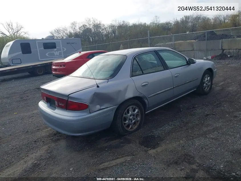 2004 Buick Century VIN: 2G4WS52J541320444 Lot: 44782051