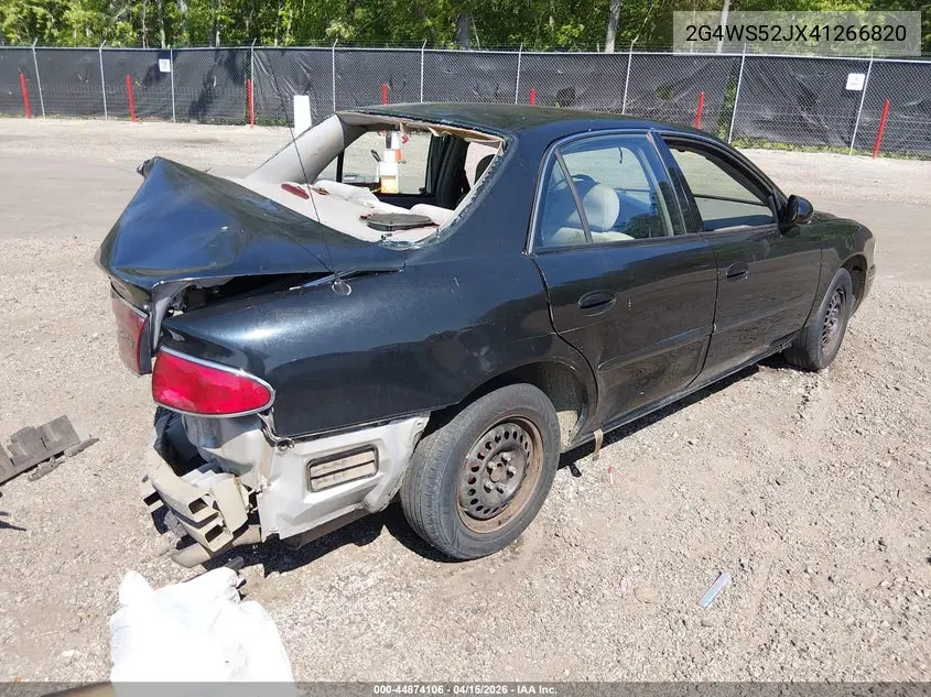 2004 Buick Century VIN: 2G4WS52JX41266820 Lot: 44874106