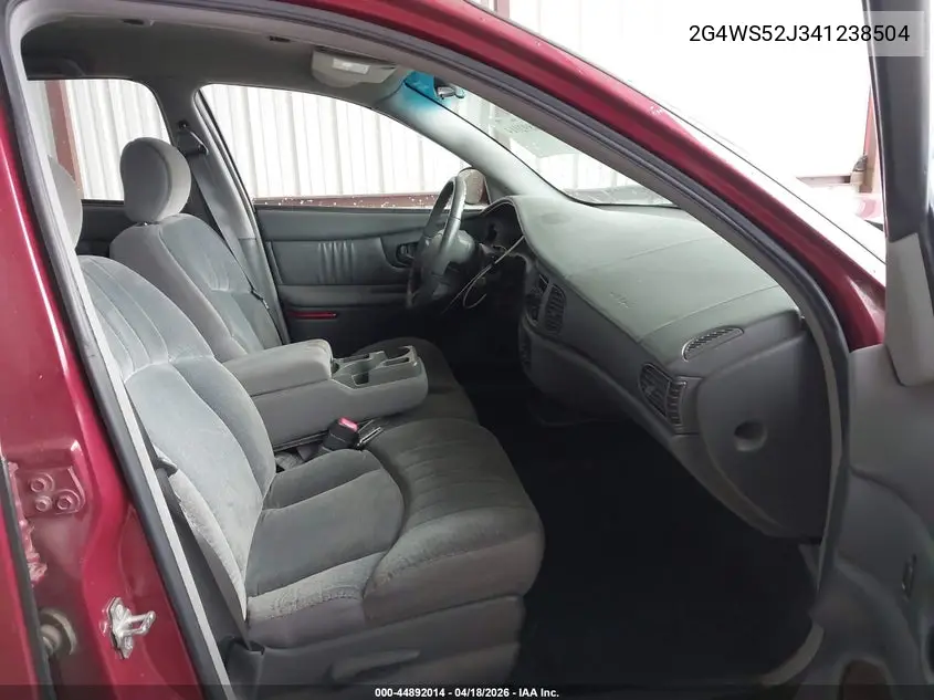 2004 Buick Century VIN: 2G4WS52J341238504 Lot: 44892014