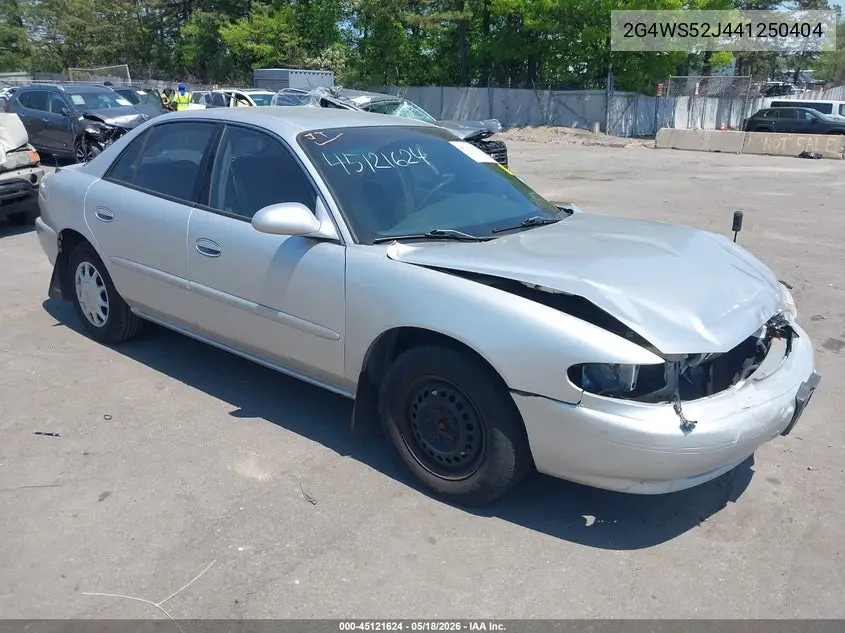2004 Buick Century VIN: 2G4WS52J441250404 Lot: 45121624