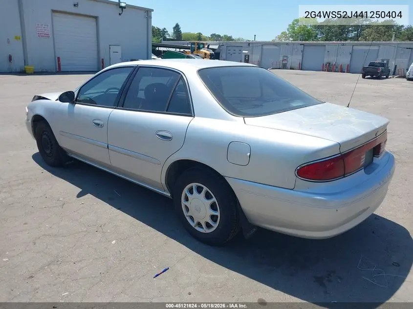 2004 Buick Century VIN: 2G4WS52J441250404 Lot: 45121624