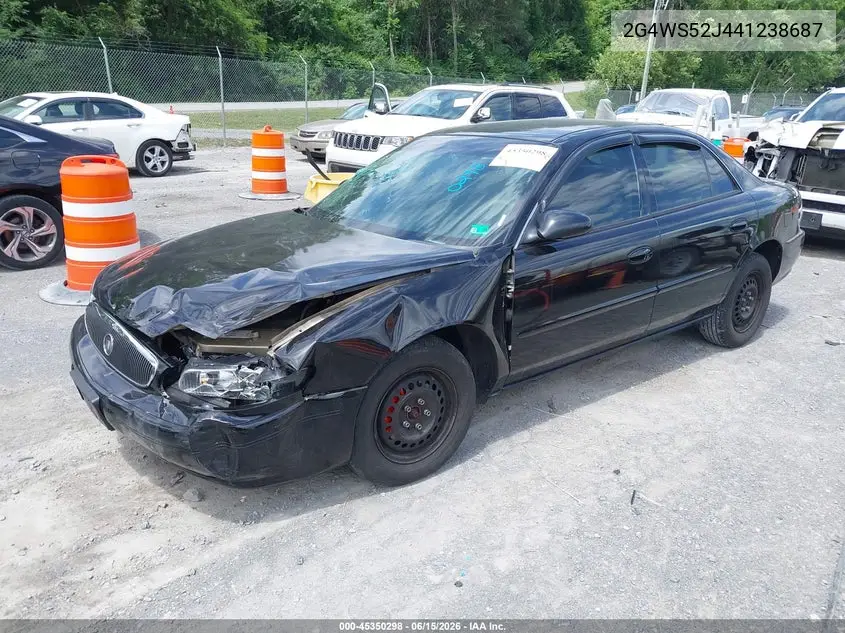 2004 Buick Century VIN: 2G4WS52J441238687 Lot: 45350298