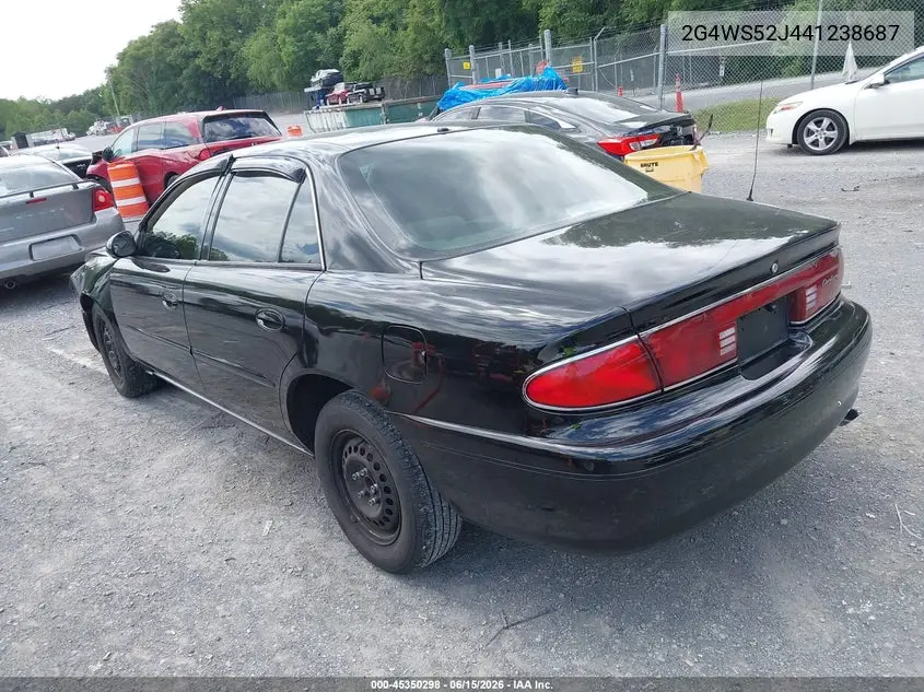 2004 Buick Century VIN: 2G4WS52J441238687 Lot: 45350298
