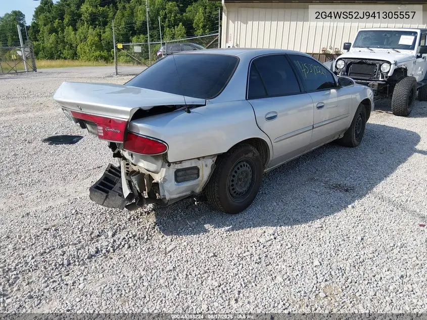 2004 Buick Century VIN: 2G4WS52J941305557 Lot: 45398224