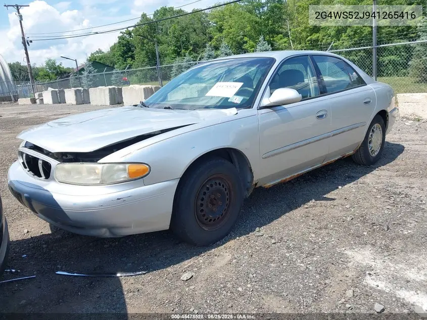 2004 Buick Century VIN: 2G4WS52J941265416 Lot: 45478528