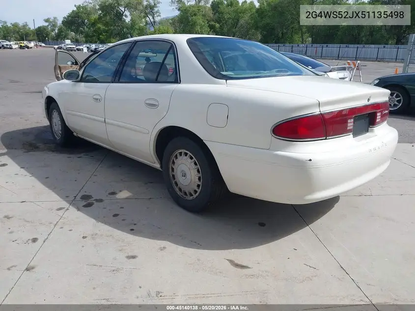 2005 Buick Century VIN: 2G4WS52JX51135498 Lot: 45140138