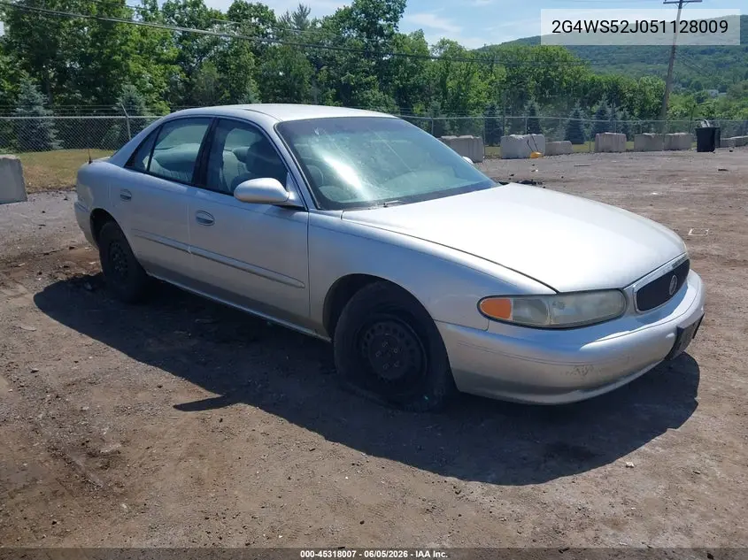 2005 Buick Century VIN: 2G4WS52J051128009 Lot: 45318007