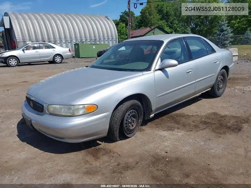 2005 Buick Century VIN: 2G4WS52J051128009 Lot: 45318007