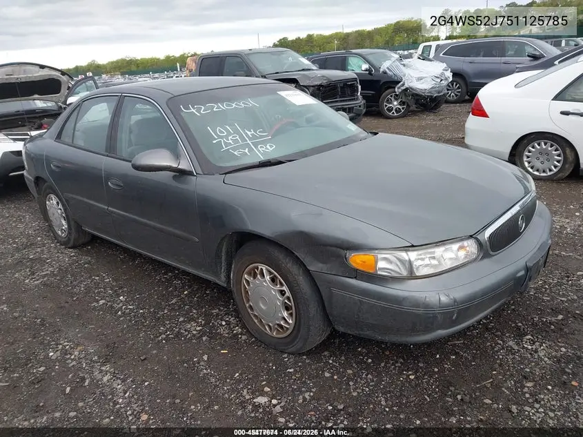 2005 Buick Century VIN: 2G4WS52J751125785 Lot: 45477674