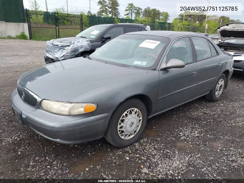 2005 Buick Century VIN: 2G4WS52J751125785 Lot: 45477674