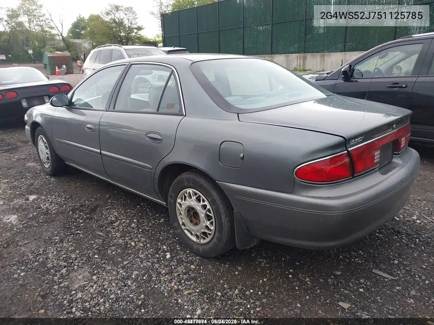 2005 Buick Century VIN: 2G4WS52J751125785 Lot: 45477674