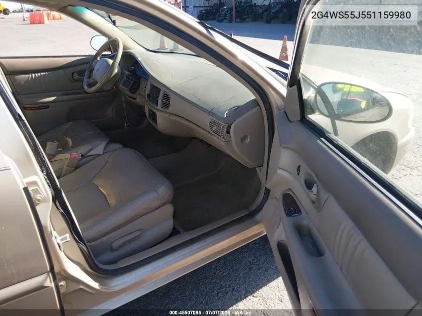 2005 Buick Century VIN: 2G4WS55J551159980 Lot: 45507085