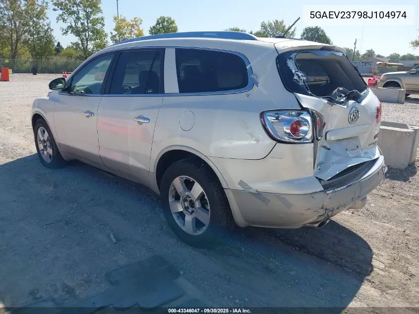 5GAEV23798J104974 2008 Buick Enclave Cxl