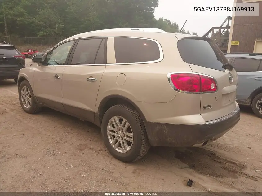 2008 Buick Enclave Cx VIN: 5GAEV13738J169913 Lot: 45606618