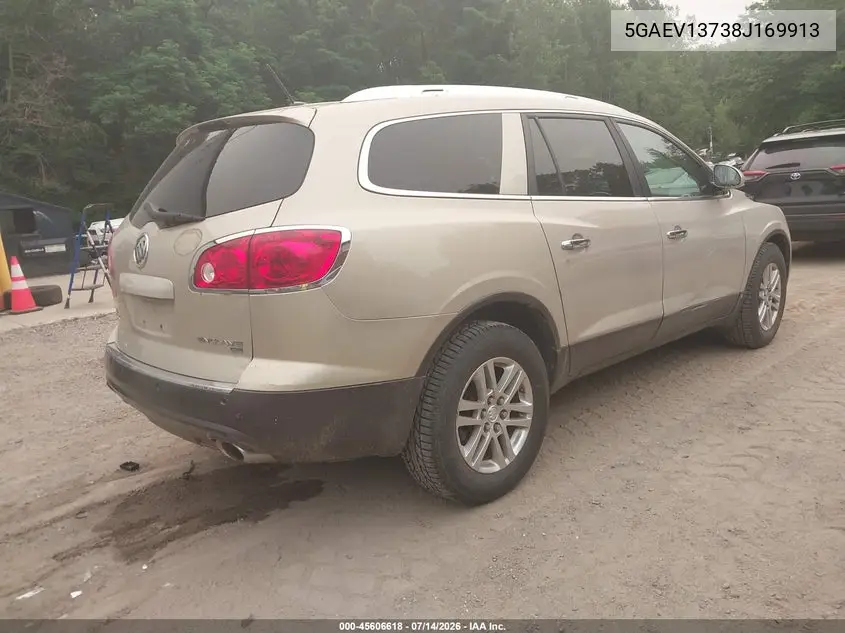 2008 Buick Enclave Cx VIN: 5GAEV13738J169913 Lot: 45606618