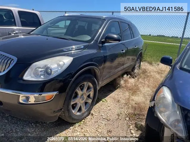 2010 Buick Enclave Cxl VIN: 5GALVBED9AJ141586 Lot: 20269373