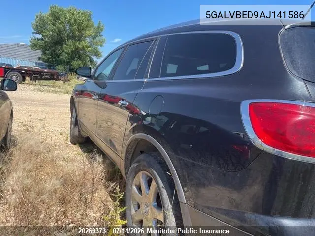 2010 Buick Enclave Cxl VIN: 5GALVBED9AJ141586 Lot: 20269373