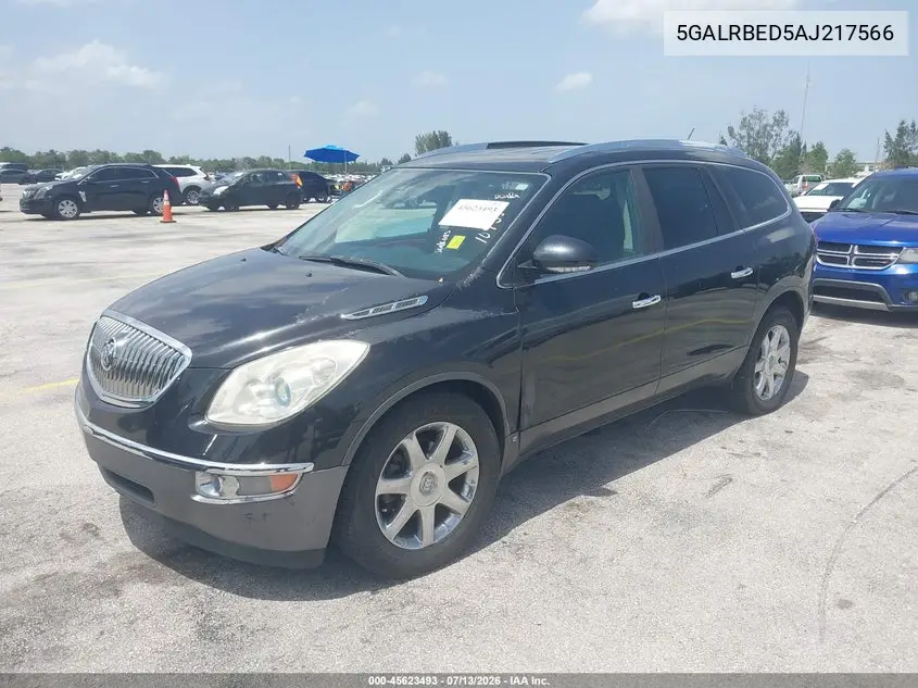 2010 Buick Enclave 1Xl VIN: 5GALRBED5AJ217566 Lot: 45623493