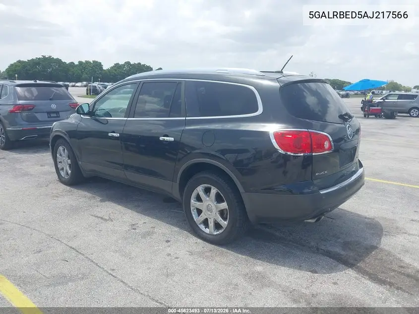 2010 Buick Enclave 1Xl VIN: 5GALRBED5AJ217566 Lot: 45623493