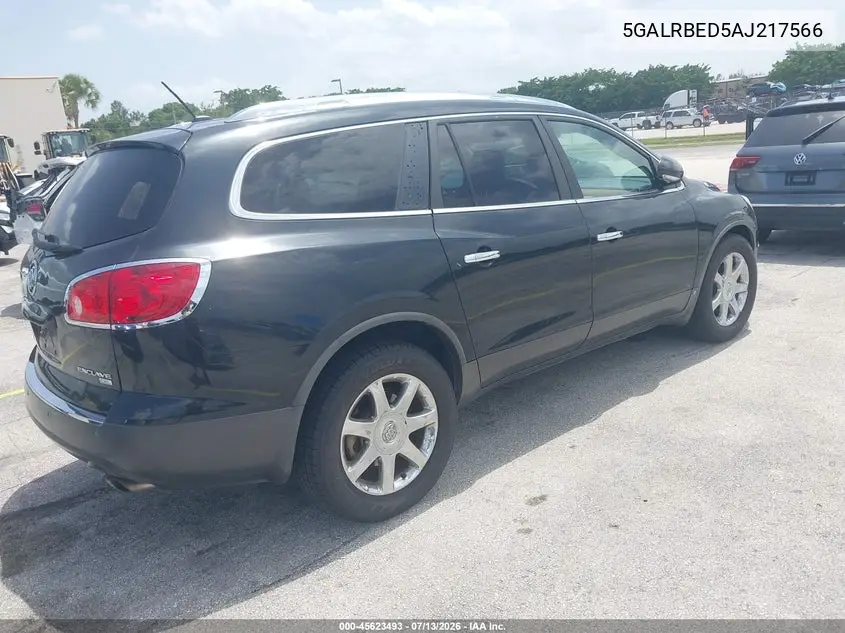 2010 Buick Enclave 1Xl VIN: 5GALRBED5AJ217566 Lot: 45623493