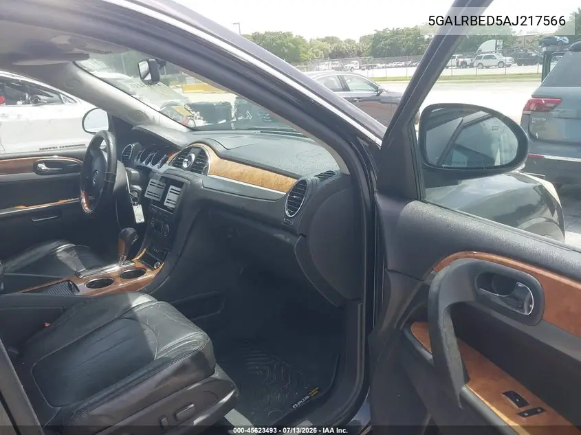 2010 Buick Enclave 1Xl VIN: 5GALRBED5AJ217566 Lot: 45623493