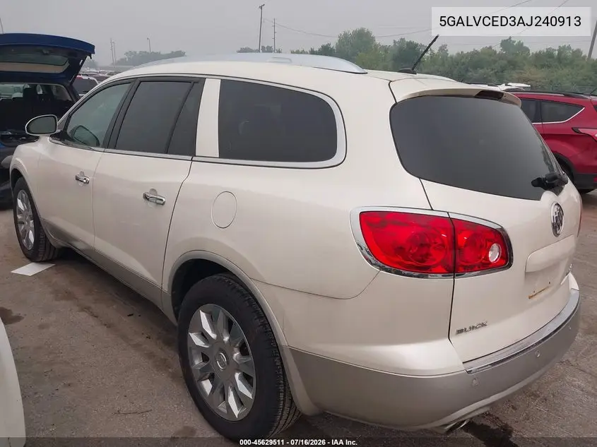 2010 Buick Enclave 2Xl VIN: 5GALVCED3AJ240913 Lot: 45629511