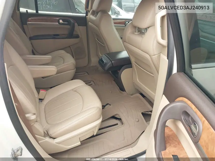 2010 Buick Enclave 2Xl VIN: 5GALVCED3AJ240913 Lot: 45629511