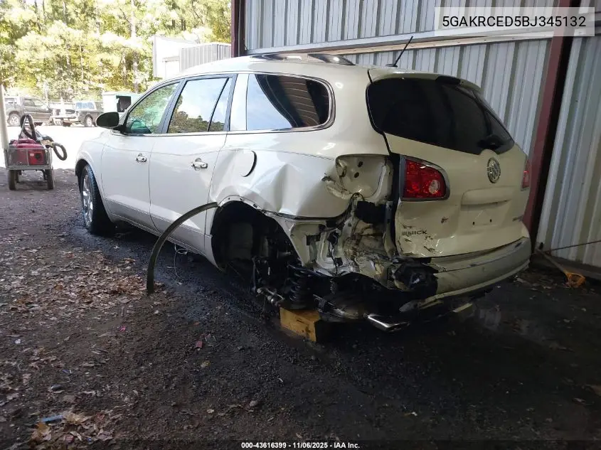 5GAKRCED5BJ345132 2011 Buick Enclave 2Xl