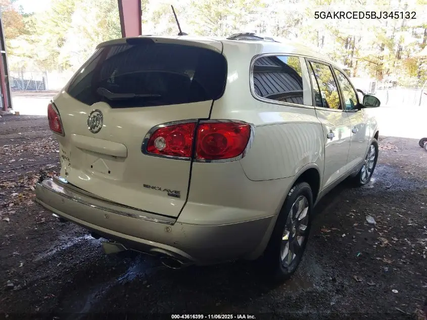 5GAKRCED5BJ345132 2011 Buick Enclave 2Xl