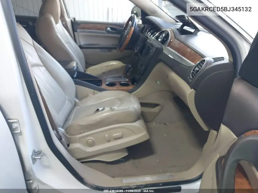 5GAKRCED5BJ345132 2011 Buick Enclave 2Xl