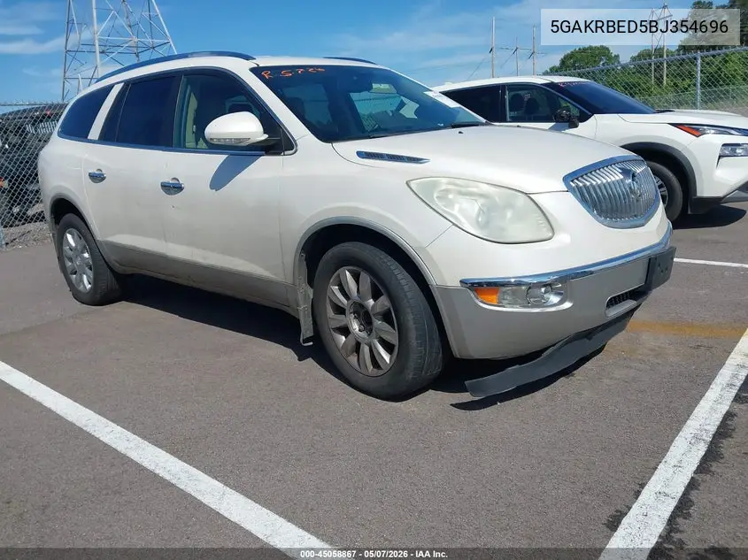 5GAKRBED5BJ354696 2011 Buick Enclave 1Xl