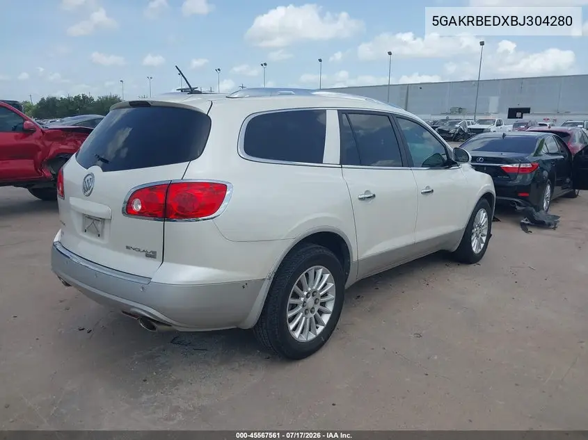 2011 Buick Enclave 1Xl VIN: 5GAKRBEDXBJ304280 Lot: 45567561